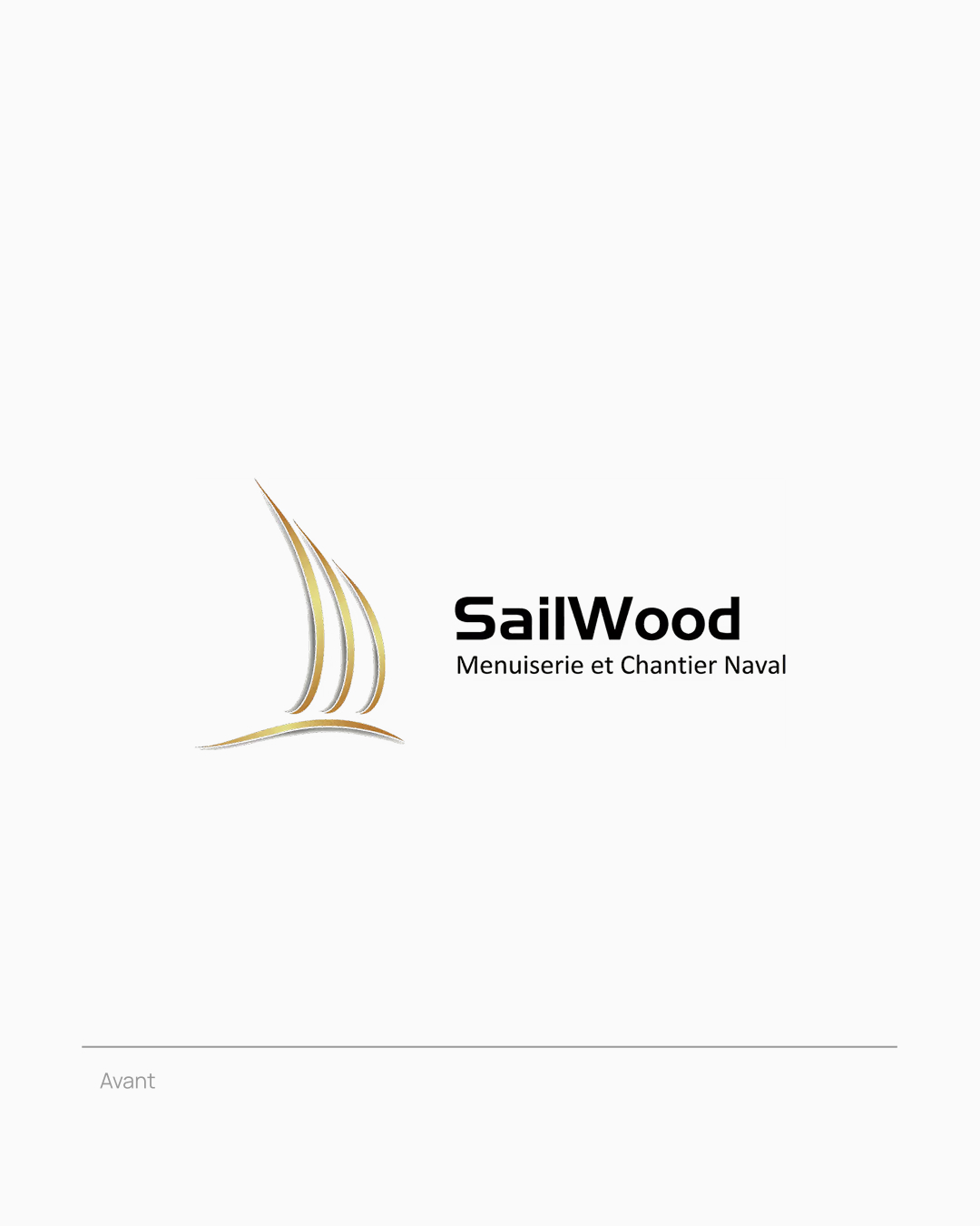 Ancien logotype Sailwood avant refonte